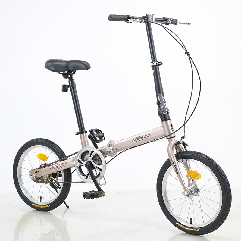 Cycling Low Gear - Bicicleta Dobrável Sanhema de 16 Polegadas
