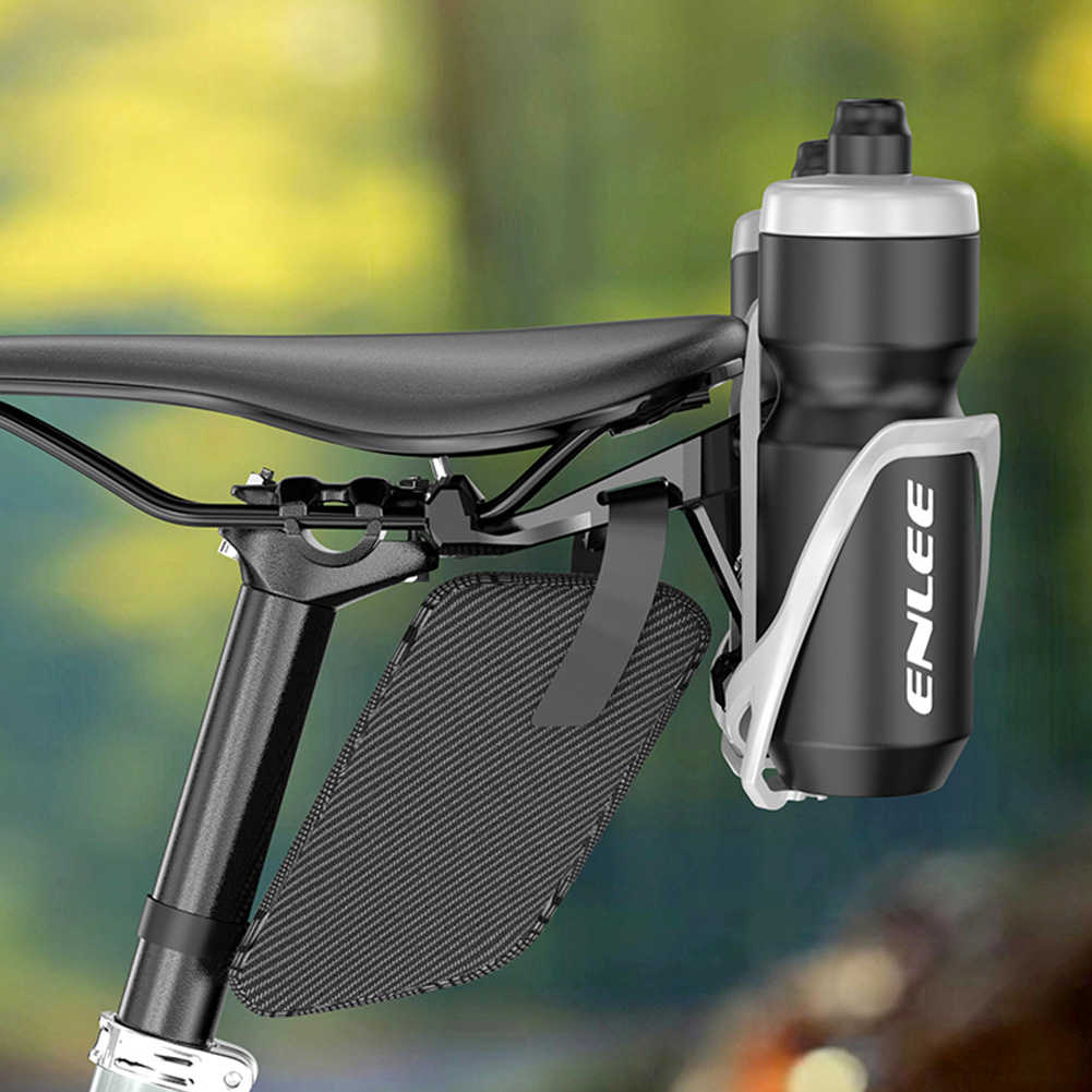 Cycling Gear Organizer - Bicicleta Saddle Bottle Cage Extension, Lightweight