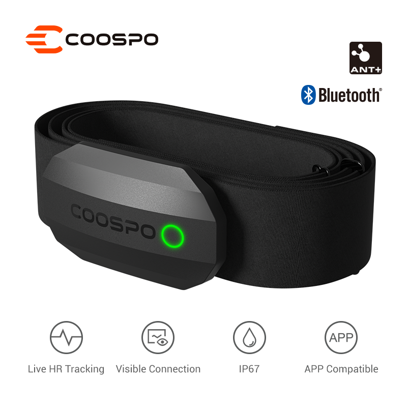 Cycling Zwift - Coospo h808s sensor de freqüência cardíaca