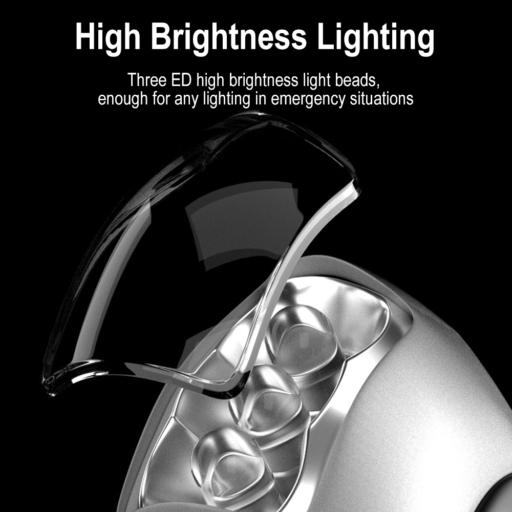 Boruit lanterna led manivela d - Cycling Low Gear avaliação e preço