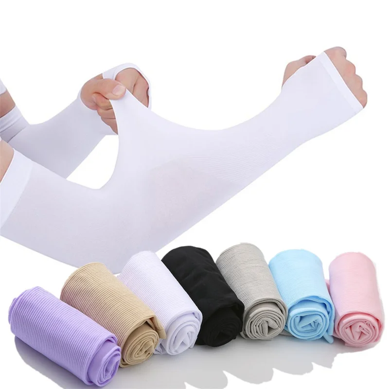 Manga Protetora Solar de Seda  - Cycling Gear For Women avaliação e preço