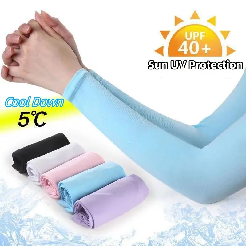 Manga Protetora Solar de Seda  - Cycling Gear For Women avaliação e preço