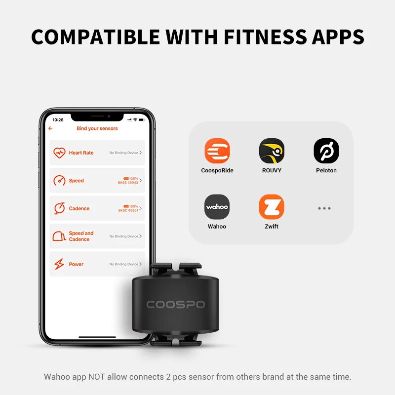 COOSPO-Bike Speed Cadence Sens - Cycling Zwift avaliação e preço
