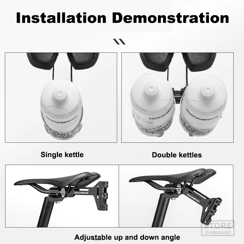 ROCKBROS Double Cup Bicicleta  - Cycling Gear Organizer avaliação e preço