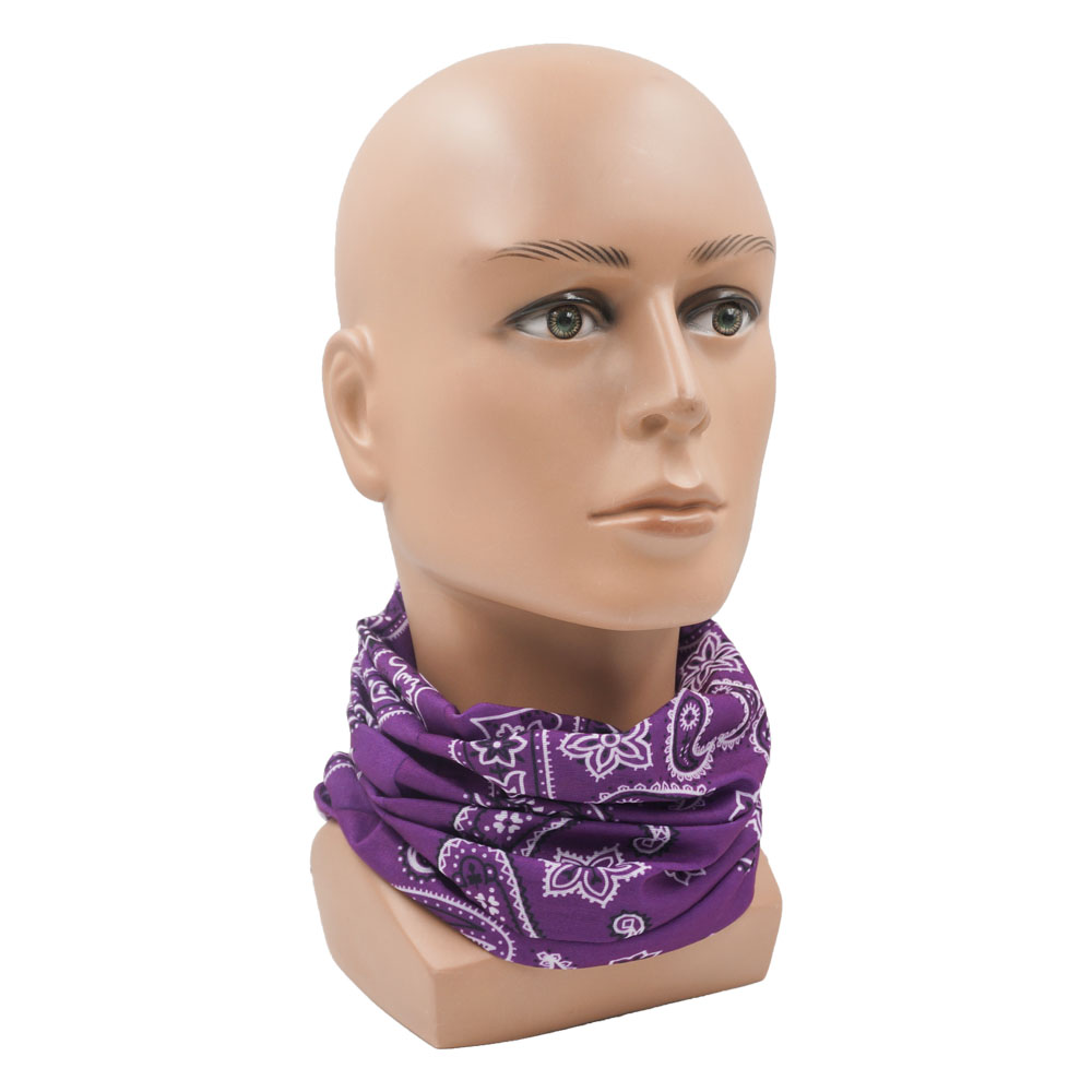 Balaclava roxa feminina, faixa - Cycling Gear For Women avaliação e preço