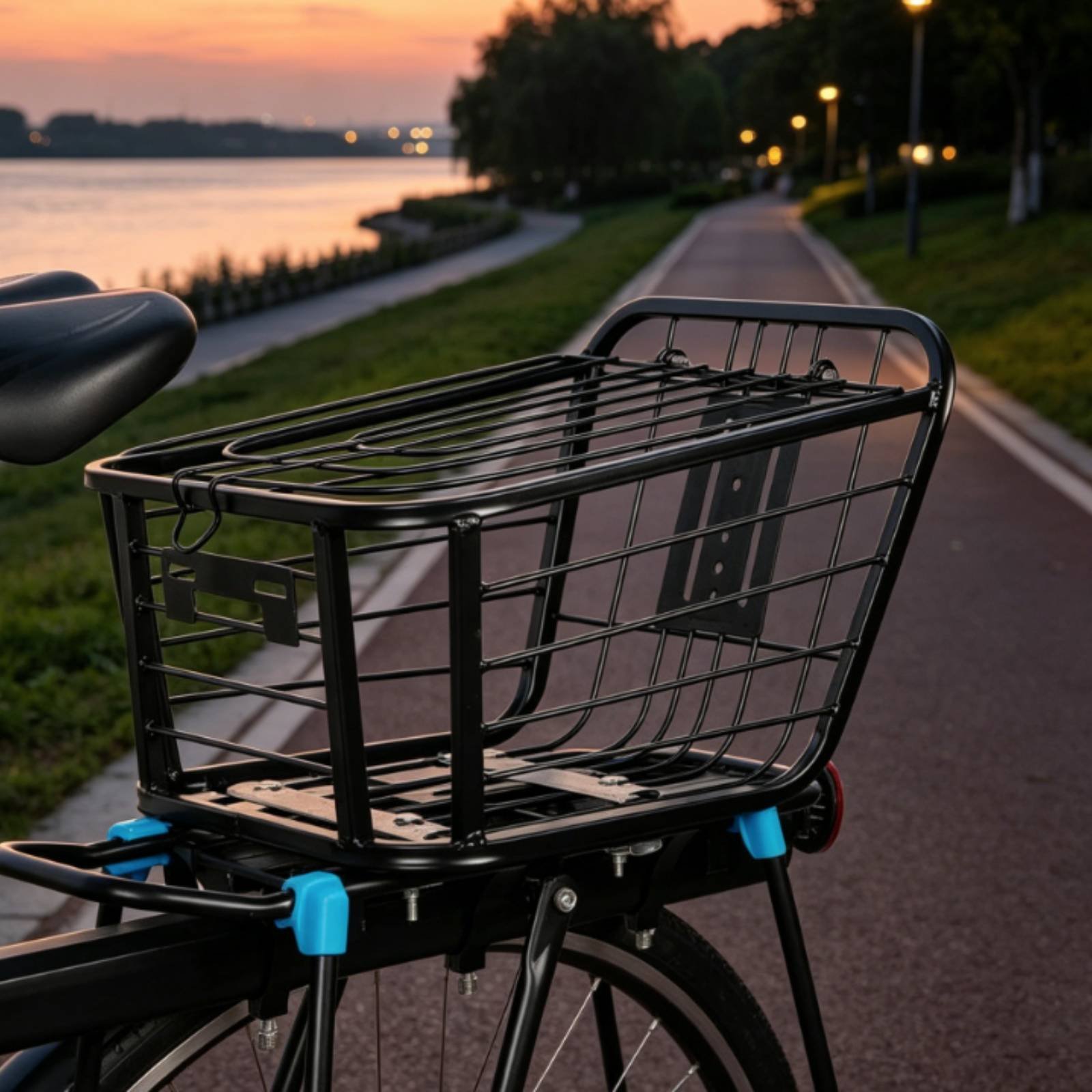Cesta Traseira Dobrável para B - Cycling Gear avaliação e preço