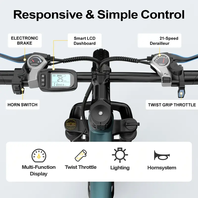 Bicicleta Elétrica de Montanha - Cycling Gear avaliação e preço