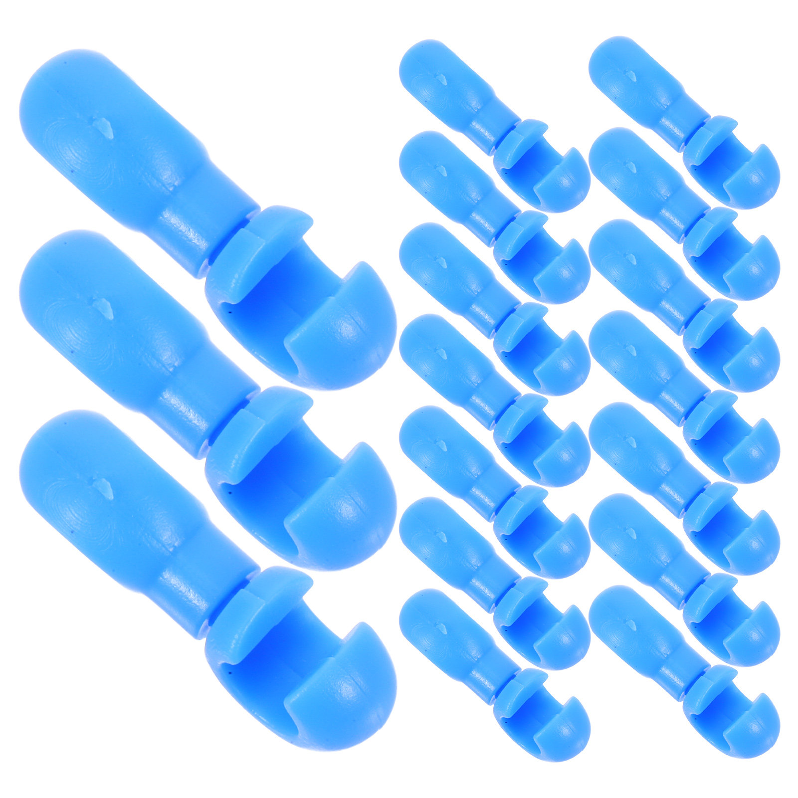 100 Peças de Clipes em Forma d - Cycling Gear Organizer avaliação e preço