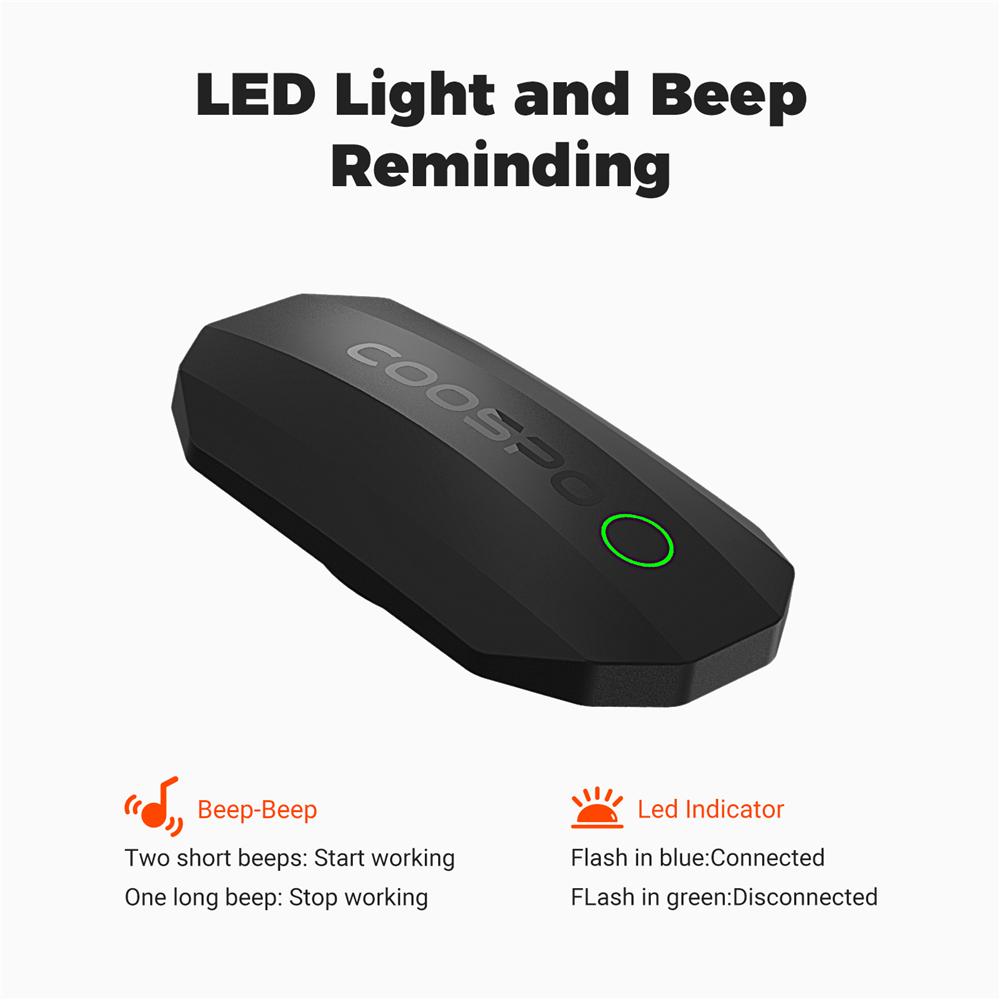 Coospo h808s sensor de freqüên - Cycling Zwift avaliação e preço